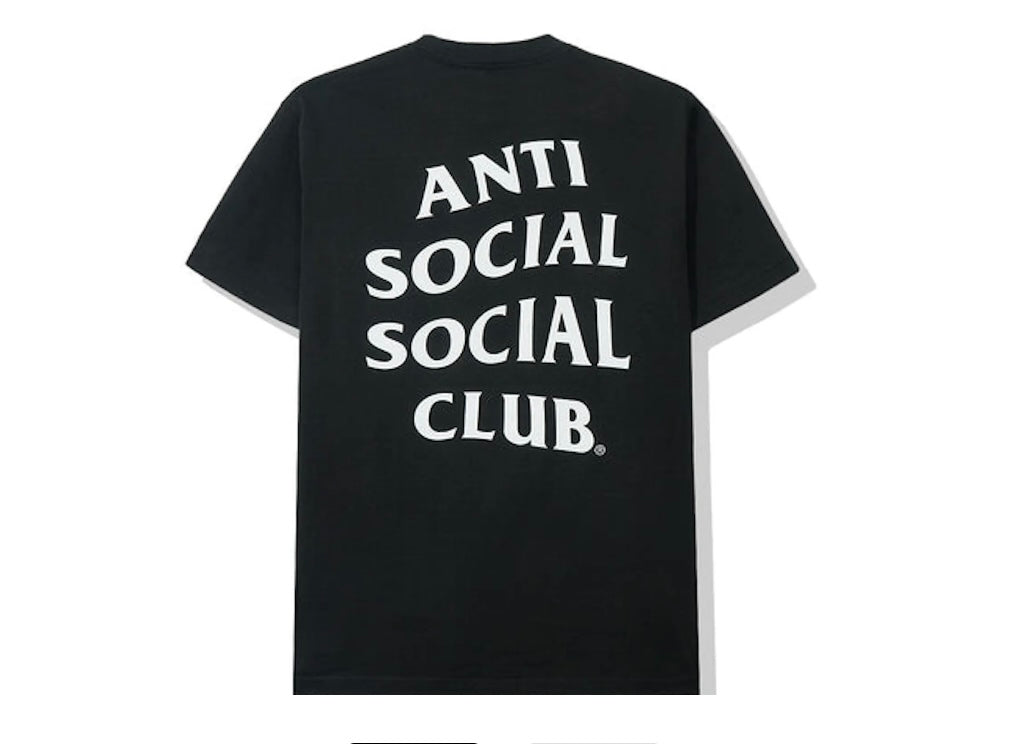 Anti social deals social tee mens size M black/blue