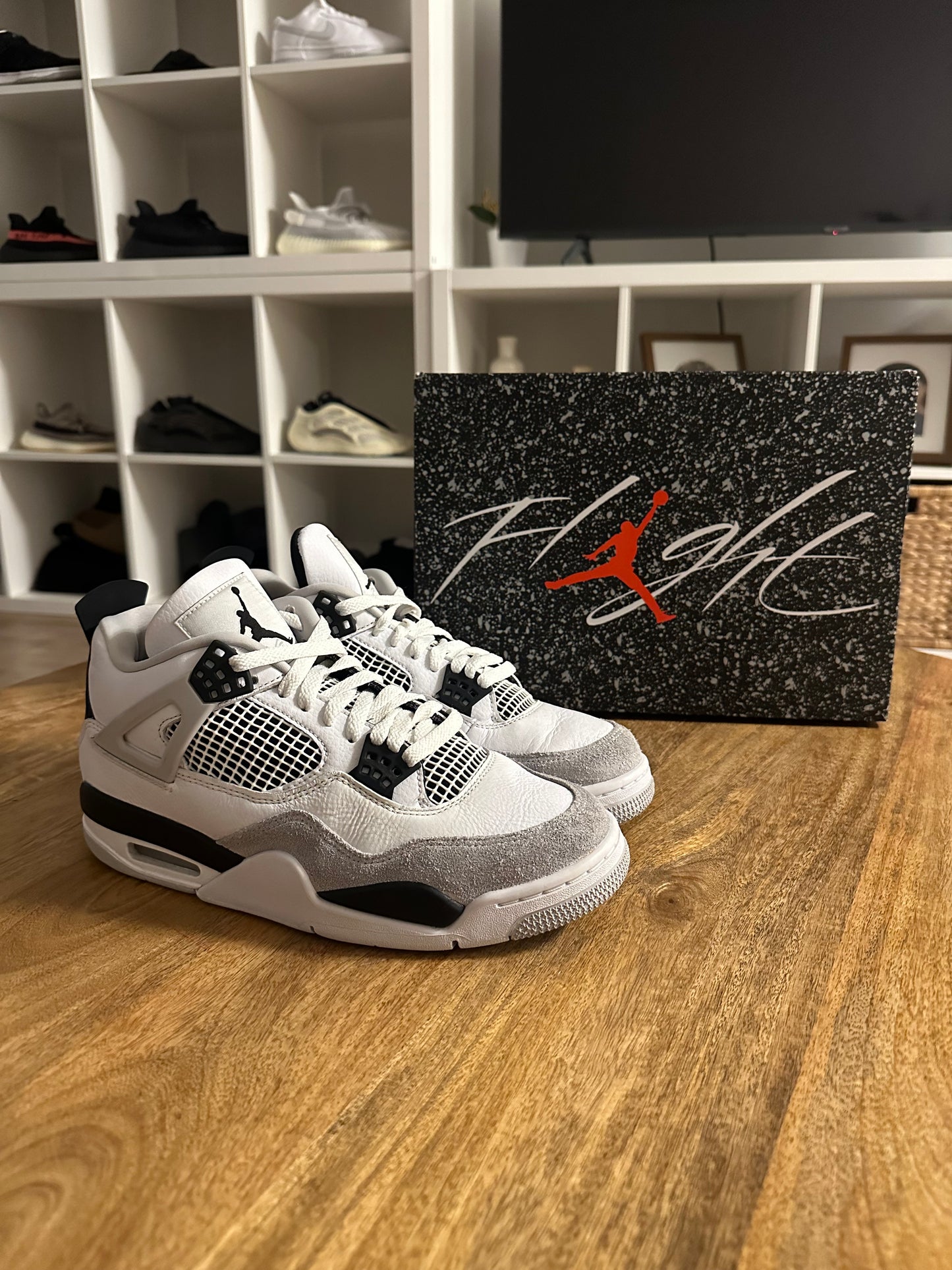 Jordan 4 Military Black