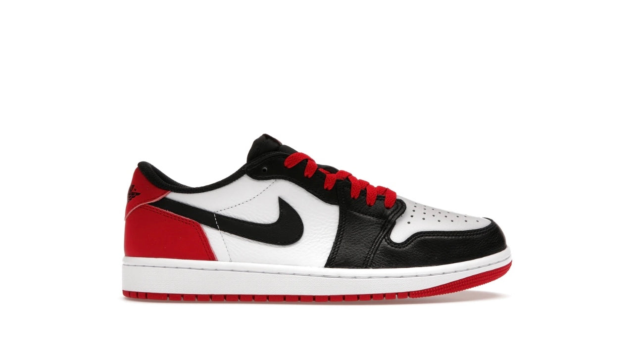 Jordan 1 Low Black Toe