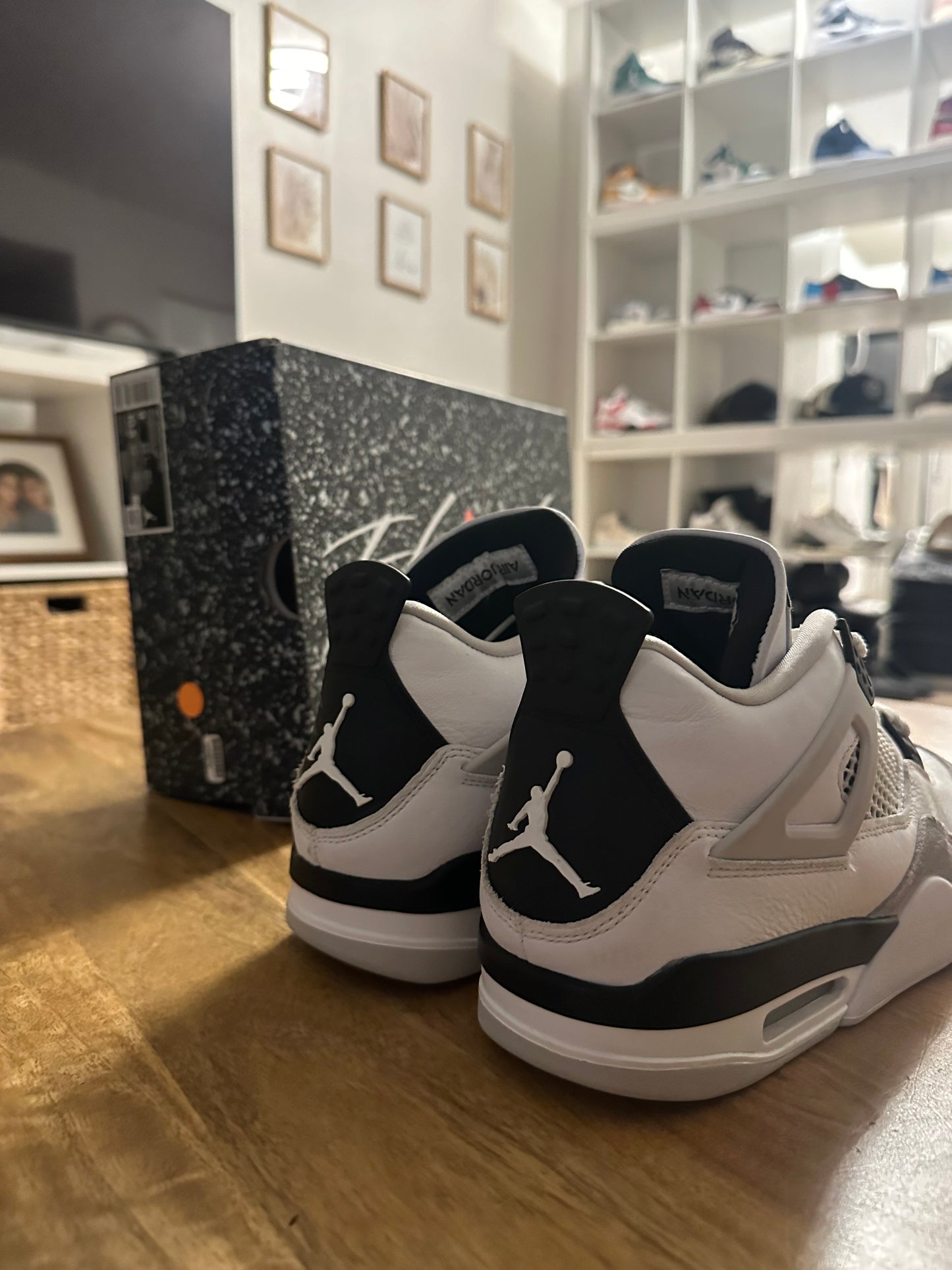 Jordan 4 Military Black