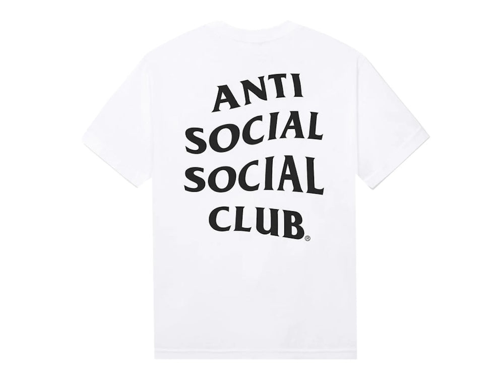 Anti Social Social Tee White & Black