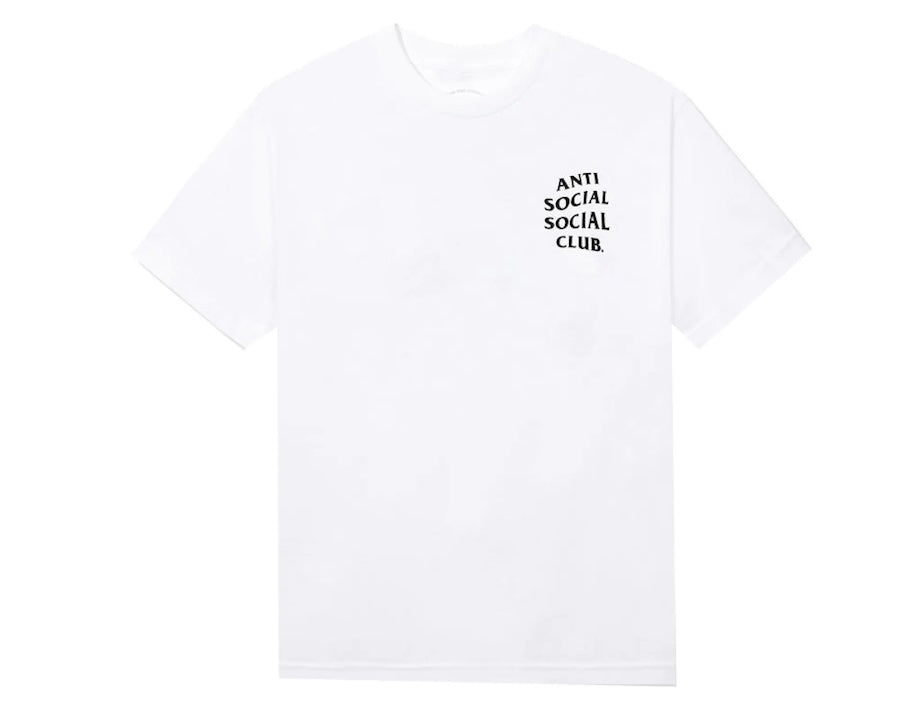 Anti Social Social Tee White & Black