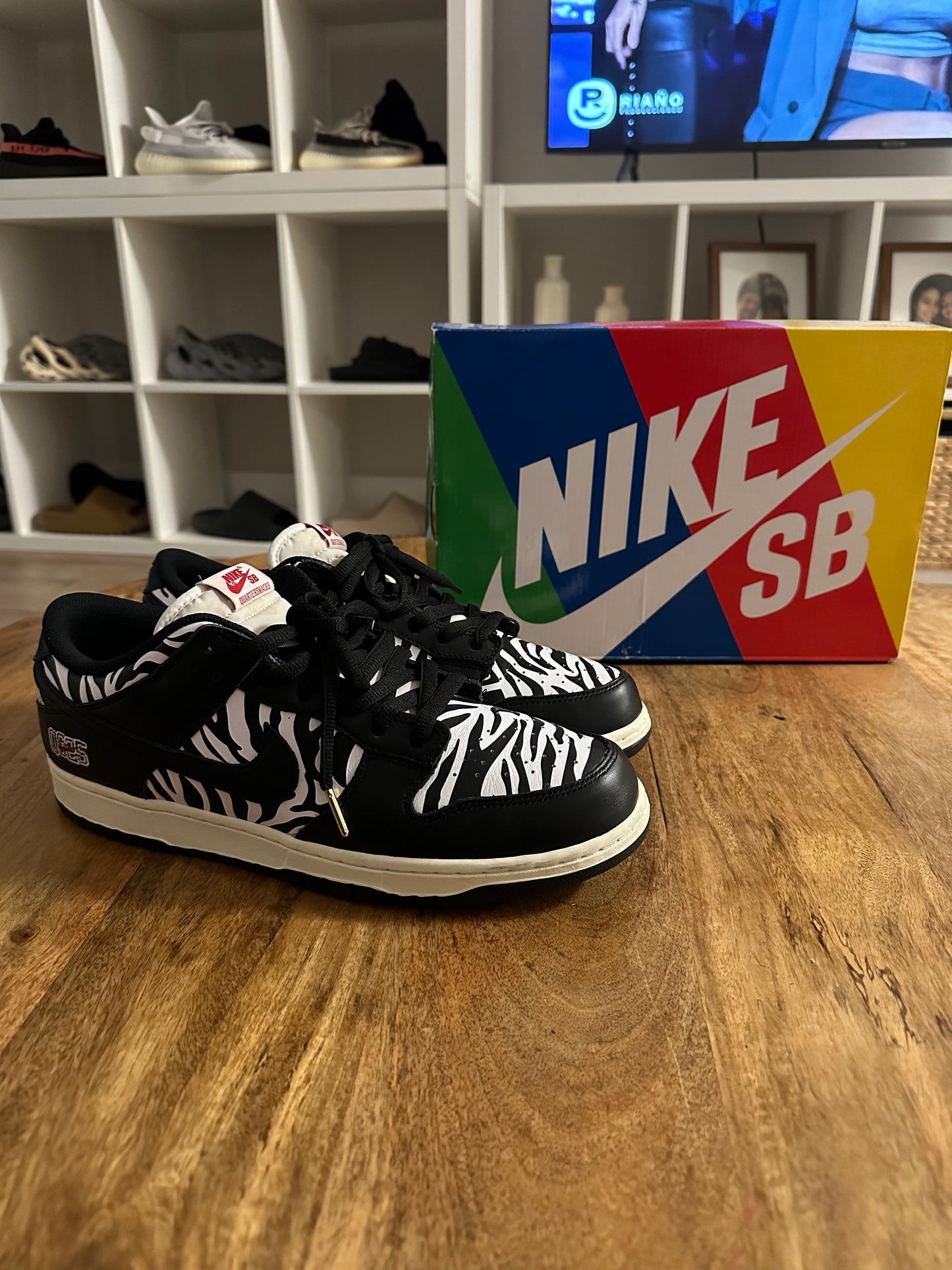 Nike Sb Dunk Low Zebra VNDS