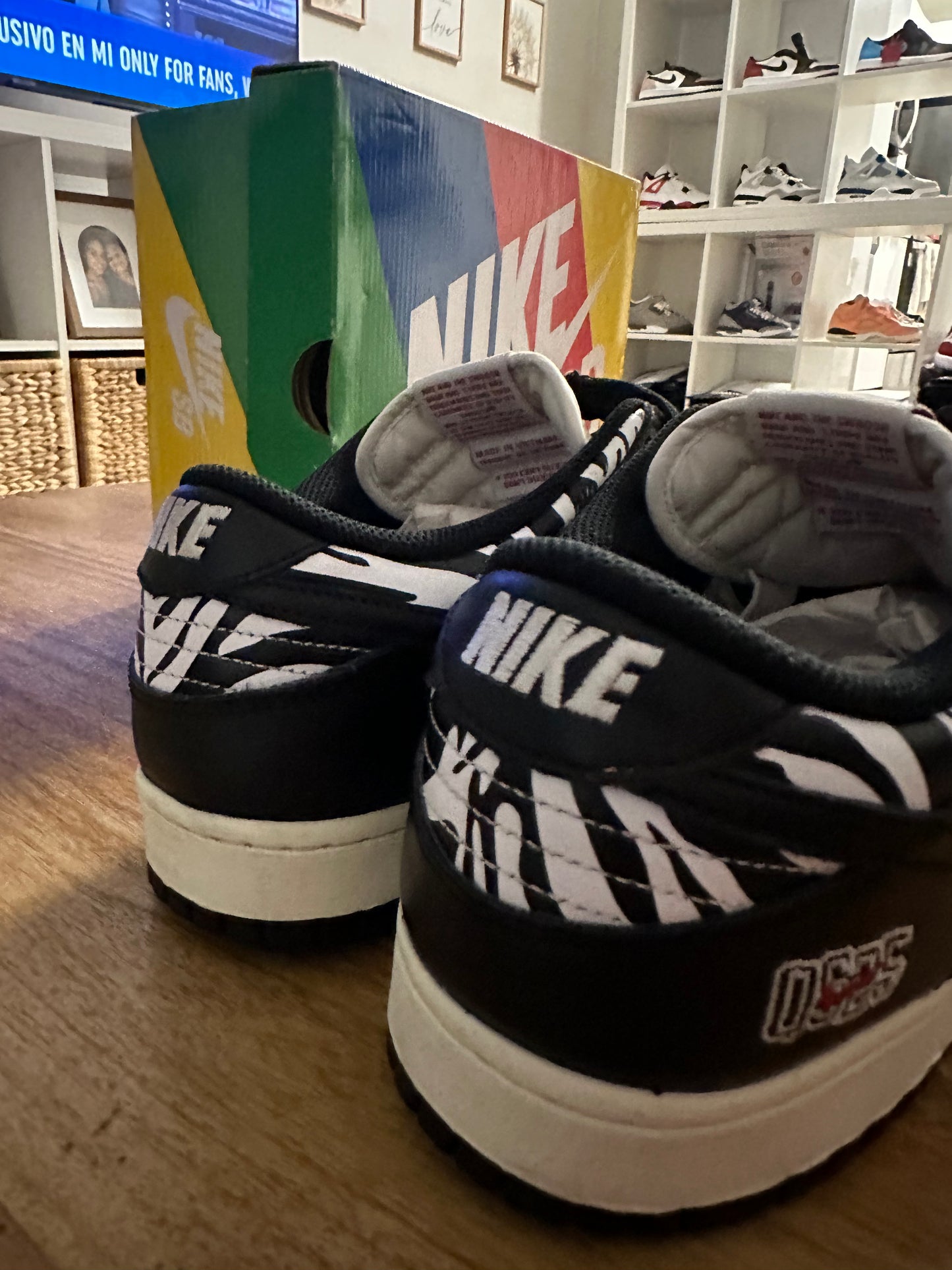 Nike Sb Dunk Low Zebra VNDS